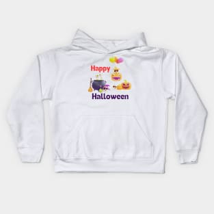 Happy halloween pumpkin Kids Hoodie